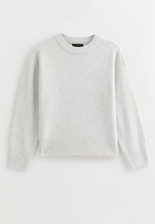 New Look - Crew Neck Jumper - lt grey