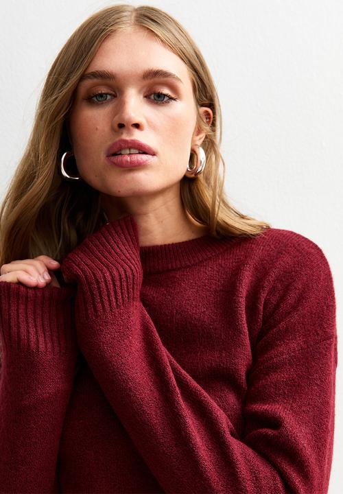 New Look - Crew Neck Jumper - dk red