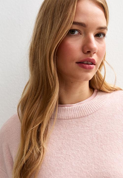 New Look - Crew Neck Jumper - lt pink