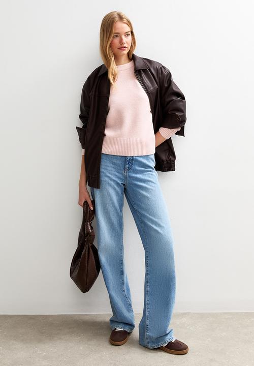 New Look - Crew Neck Jumper - lt pink