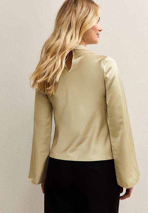 New Look - Ec k carter champagne cowl shell - stone