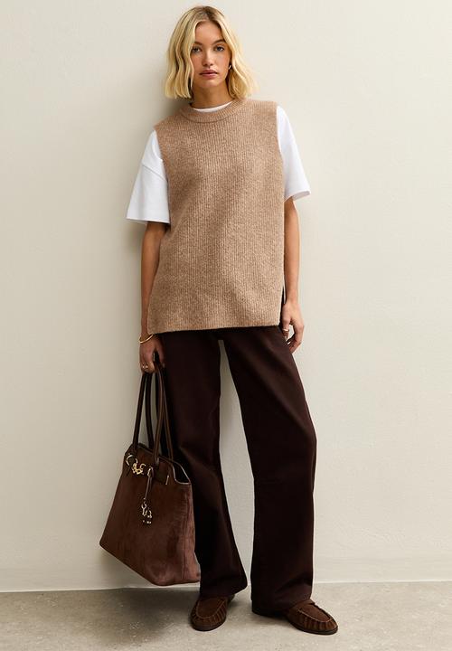 New Look - K vde mg ll tabard - dk mink