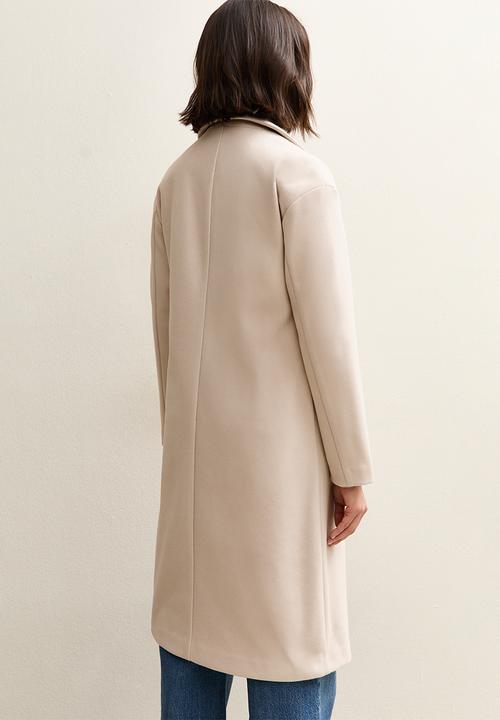 New Look - Dani formal coat - off white