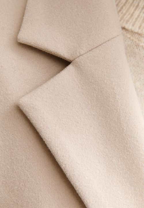 New Look - Dani formal coat - off white
