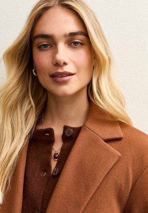 New Look - Dani formal coat - tan