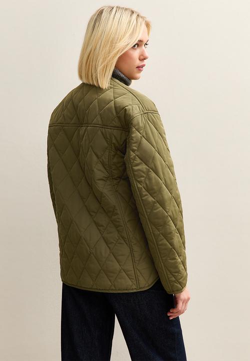 New Look - Quilted jacket - khaki
