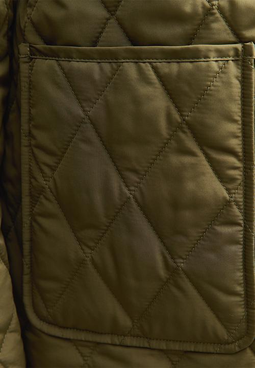 New Look - Quilted jacket - khaki