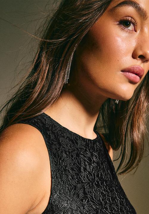 New Look - Go feather jacq mini  - black