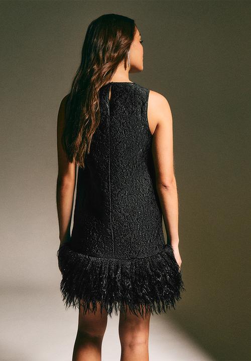 New Look - Go feather jacq mini  - black