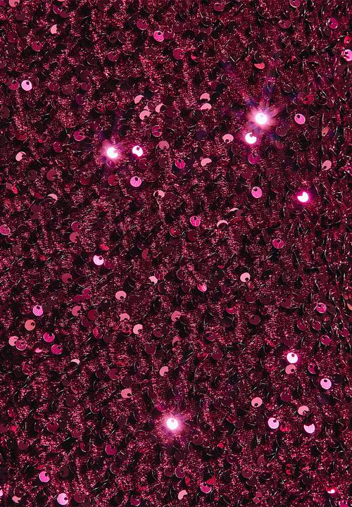 New Look - Go velvet sequin tee dress - dk burgundy