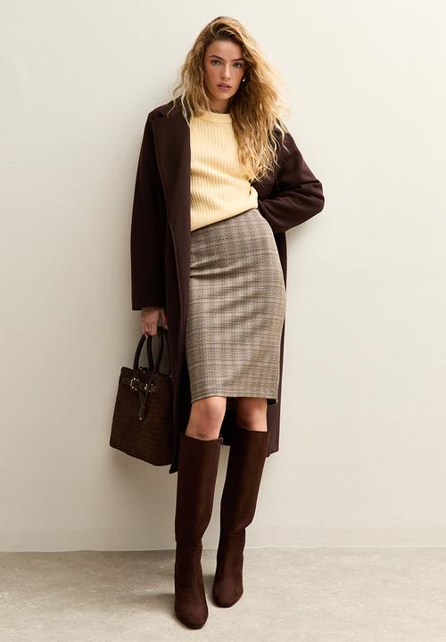New Look - Collared knit jumper - lt yellow