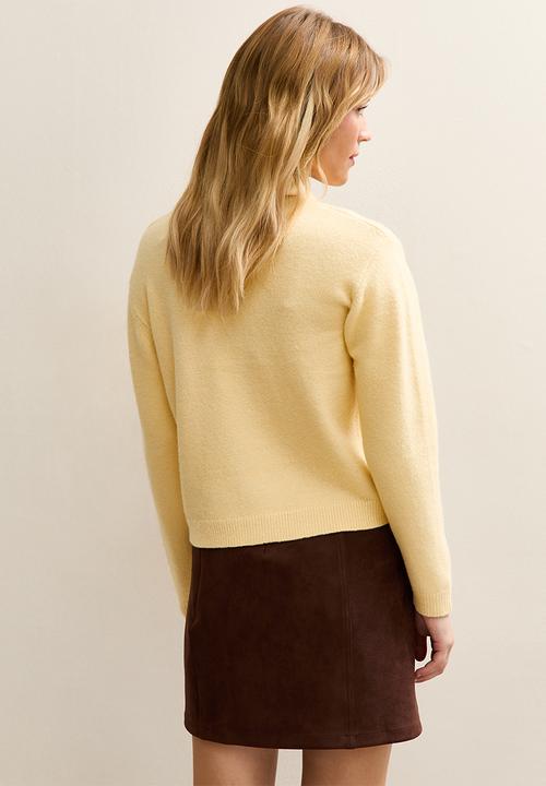 New Look - Henley polo - lt yellow