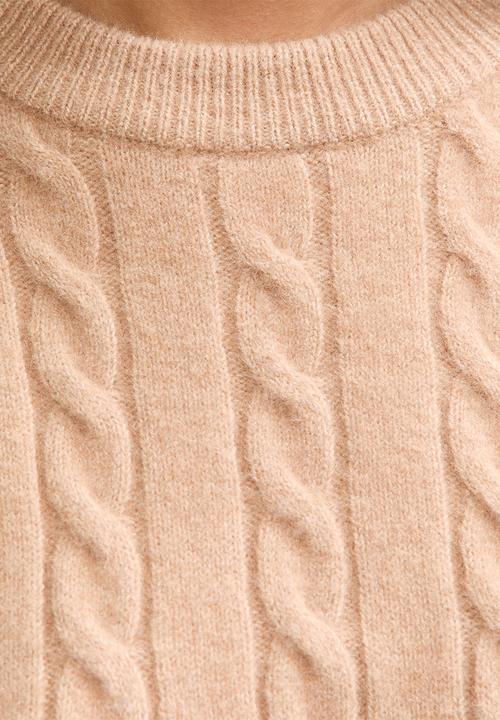 New Look - Cable jumper - camel