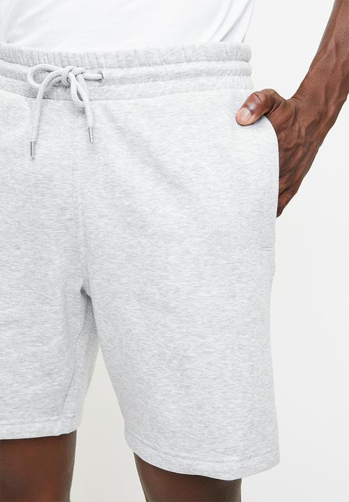 H&M - Relaxed fit shorts - grey melange