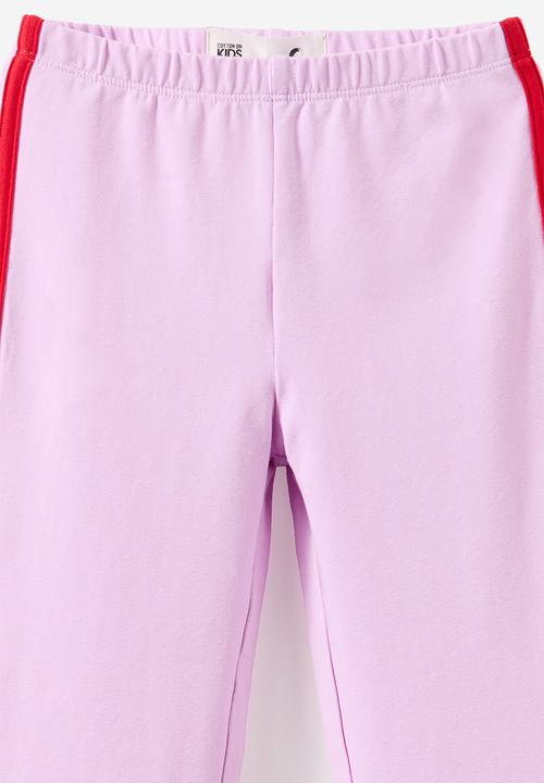 Cotton On - Francine Flare Pant - Pale Violet/Sports Stripe