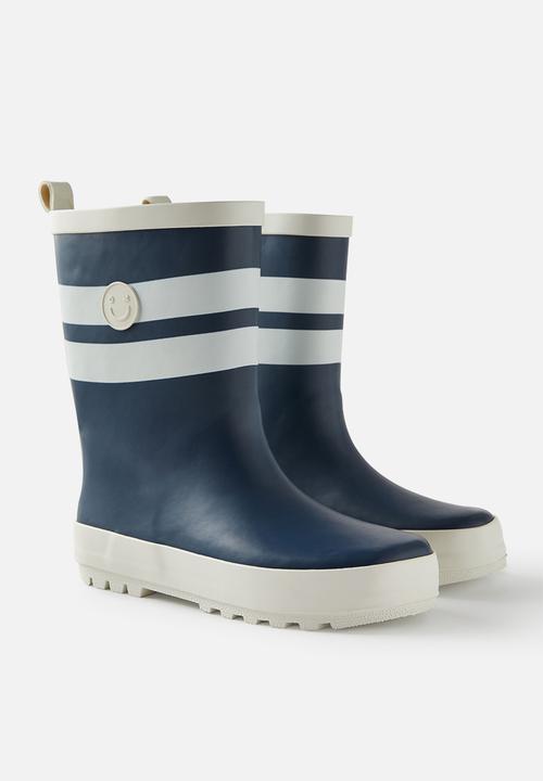 Cotton On - Kids rainboot - squid ink/vanilla