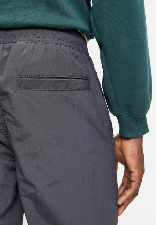 Brave Soul - Taslan Loose Fit Cargo Pant - Dark Grey
