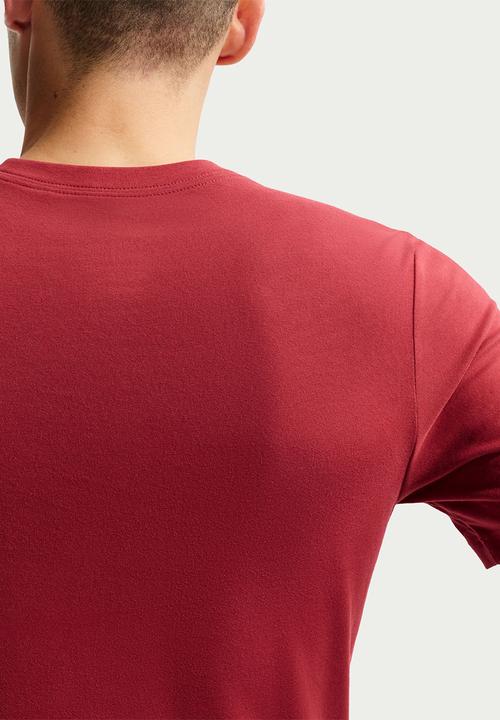 Nike - Dri-FIT  RUN SWOOSH Tee  - Burnt Red