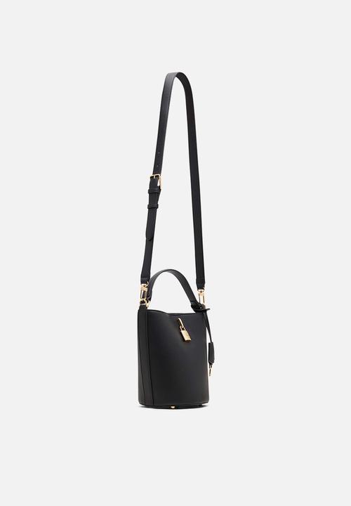 Anne Klein - Exclusive Small Bucket With Detachable Strap Bag - Black