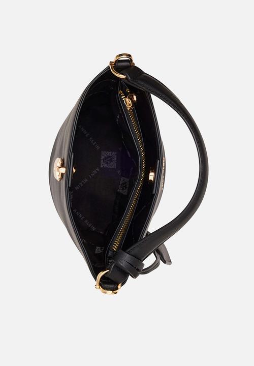 Anne Klein - Exclusive Small Bucket With Detachable Strap Bag - Black