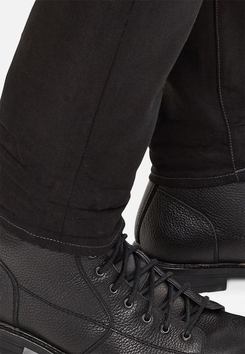 G-STAR - 3301 Slim - Raw Black Edington Stretch Denim