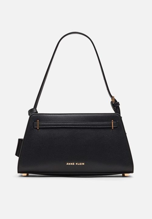 Anne Klein - Exclusive Belted Shoulder Bag - Black