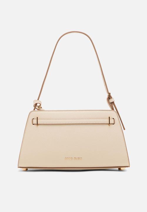 Anne Klein - Exclusive Belted Shoulder Bag - Parchment