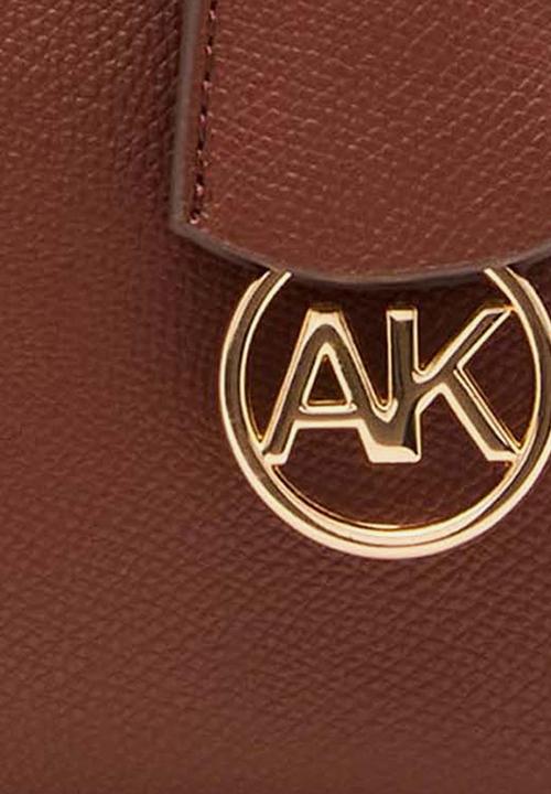 Anne Klein - Exclusive Belted Shoulder Bag - Walnut