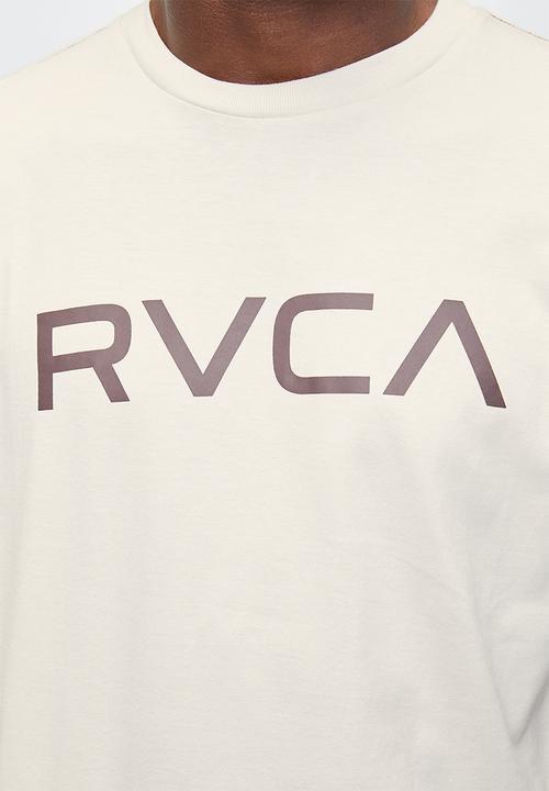 RVCA - Big Rvca Short sleeve Red Stitch - Ceramic & Burgundy Logo
