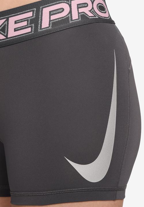 nike pro intertwist shorts grey