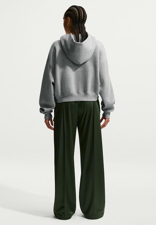 W Nsw Phnx Flc Os Crp Hnly Hdy - Dk Grey Heather/Base Grey/Sail