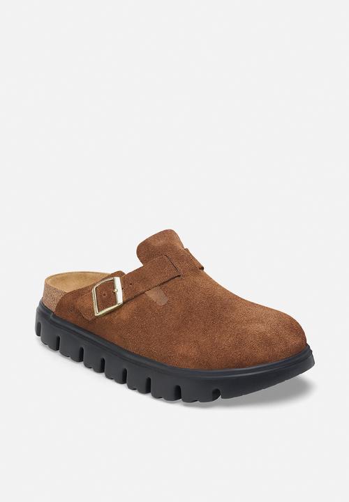 Birkenstock - Boston pap chunky - dark tea/black