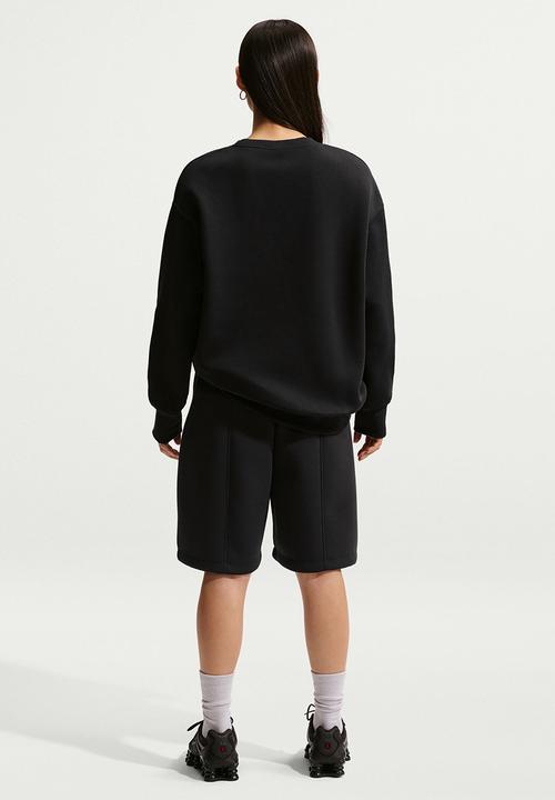 Nike - W Nsw Phnx Flc Os Photo Crew - Black