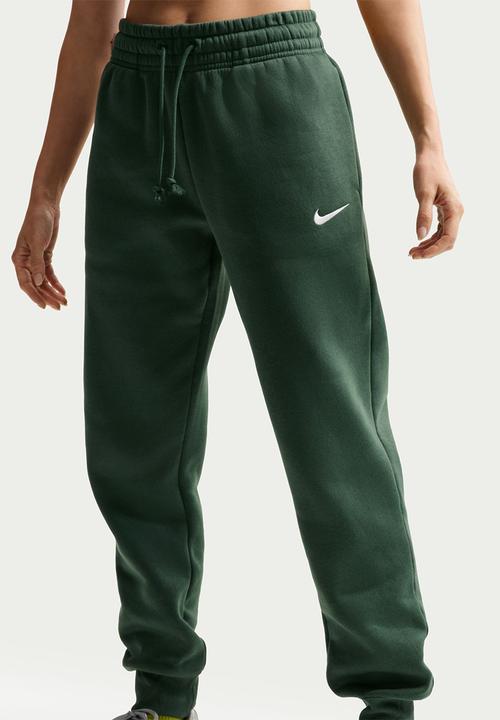 Nike - W Nsw Phnx Flc Mr Pant Std - Fir/Sail