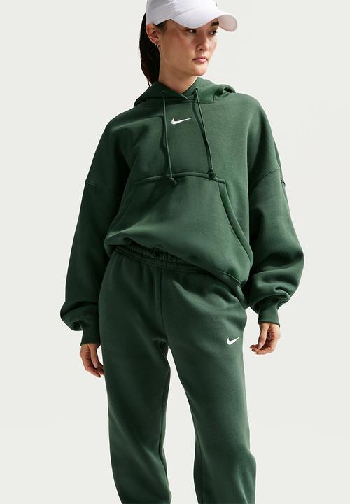 Nike - W Nsw Phnx Flc Mr Pant Std - Fir/Sail