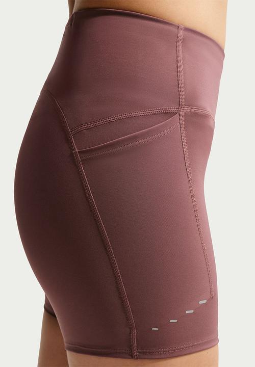 Nike - W Nk Df Swift Hr 4In Short - Tattoo/Reflective Silv
