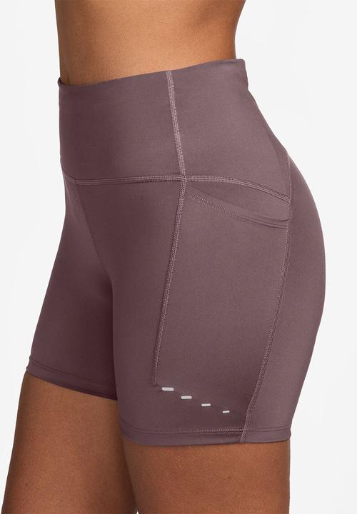 Nike - W Nk Df Swift Hr 4In Short - Tattoo/Reflective Silv