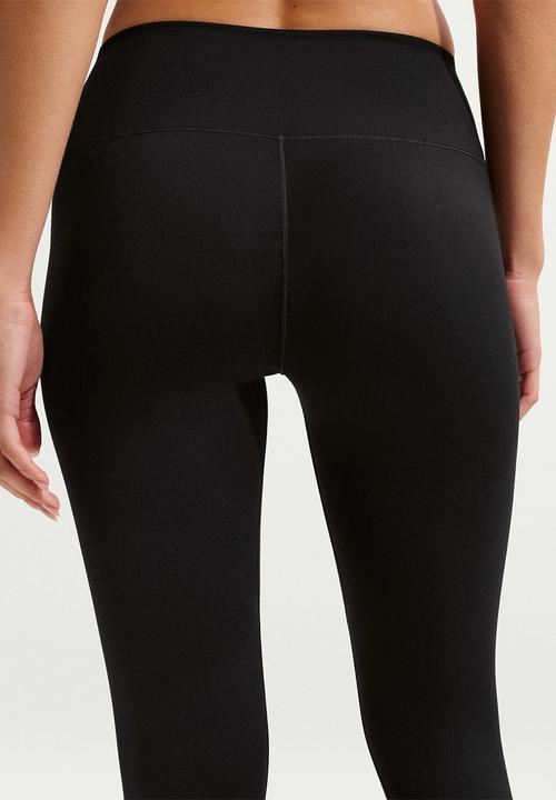 Nike - Nike One Women's High-Waisted 7/8 Leggings - Black/White