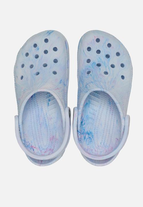 Crocs - Cls Watercolor Marbled Clog - Oxygen Swirl