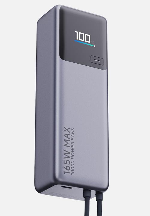 Xiaomi - Xiaomi 165W Power Bank 10000mAh (Integrated Cable) - Silver