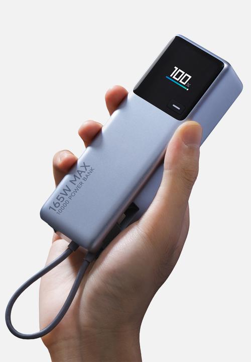 Xiaomi - Xiaomi 165W Power Bank 10000mAh (Integrated Cable) - Silver