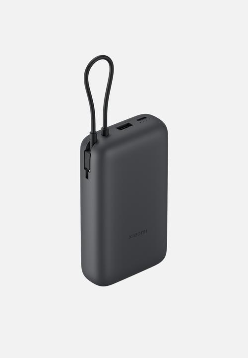 Xiaomi - Xiaomi Power Bank 20000mAh (Integrated Cable) - Dark Grey