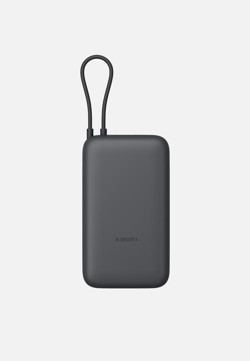 Xiaomi Power Bank 20000mAh (Integrated Cable) - Dark Grey