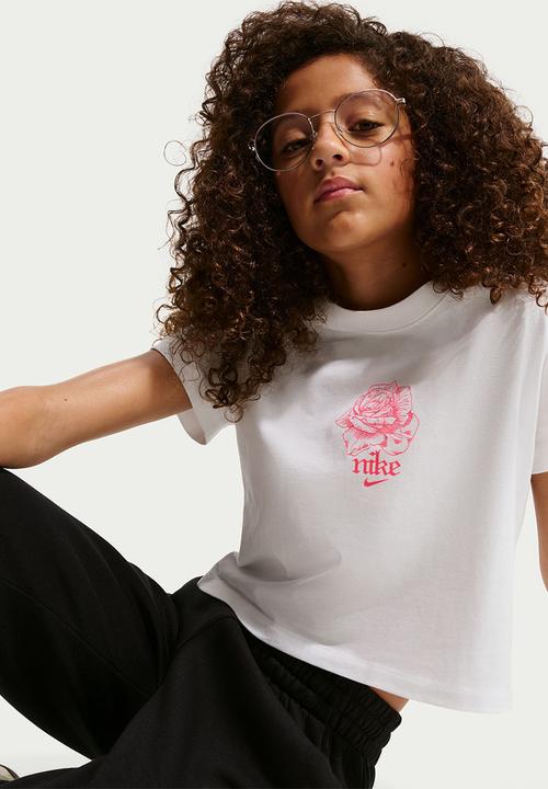 Nike - G Nsw Tee Oc Mod Crop - white