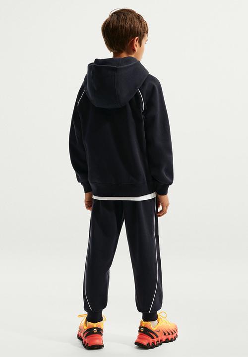 Nike - K Nk Air Flc Jggr - black/white/white