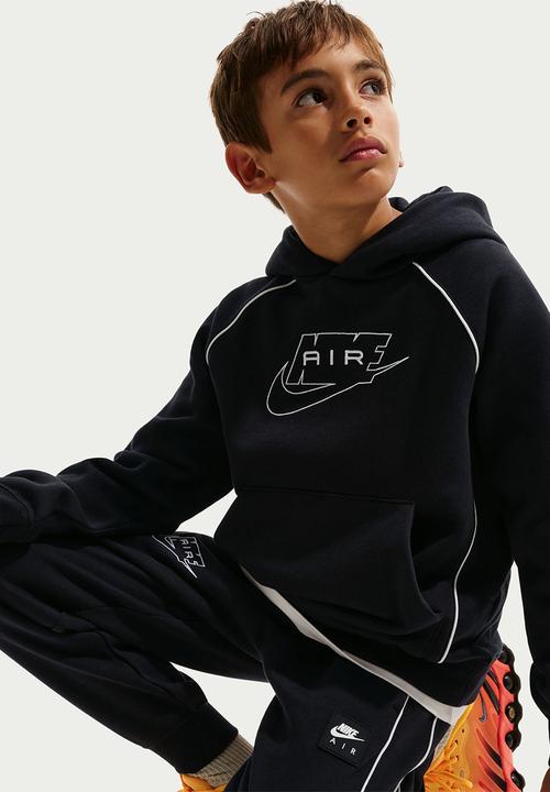 Nike - K Nk Air Flc Jggr - black/white/white