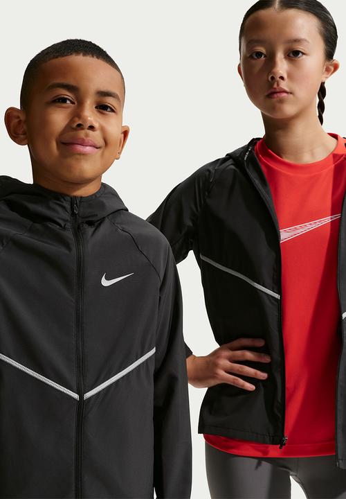 Nike - K Nk Uv + Repel Miler Jacket - black/reflective silv