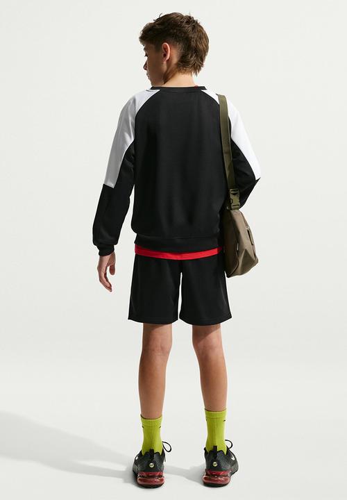 Nike - K Nsw Shorts Tracksuit Crew - black/white/black/white