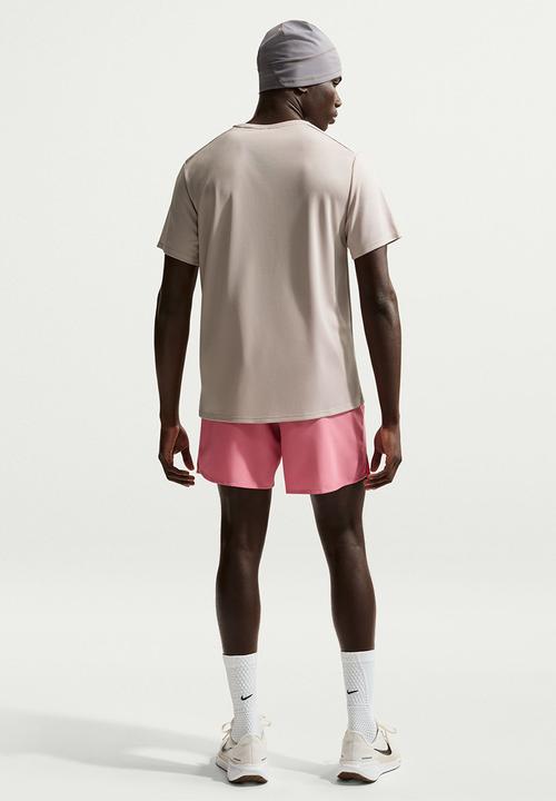 Nike - Dri-FIT UV Short-Sleeve Running Top - Grey