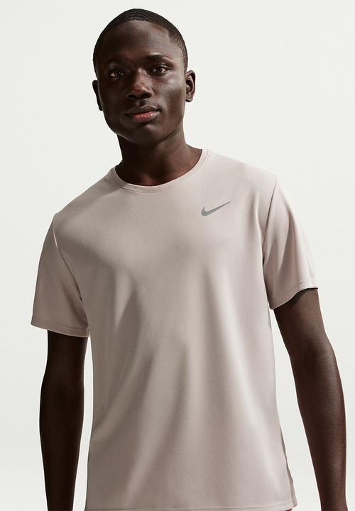Nike - Dri-FIT UV Short-Sleeve Running Top - Grey
